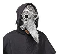 SteamPunk Plague Doctor Mask Adult Latex Bird Beak Mask Long Nose Half Face Mask