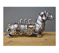 Steampunk Sausage Dog Miniature Dachshund Figure H: 18cm W: 31cm D: 9cm DI: 6582