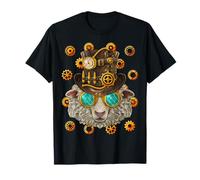 Steampunk Sheep Medieval Victorian Steam Powered Farm Animal T-Shirt