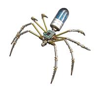 Steampunk Spider Model - Metal, 3D Metal Puzzle, Spider Assembly Model Kit | Robotic Spiders Puzzle For Fun School Party Leisure Home Family Time Holiday Festival Birthdays