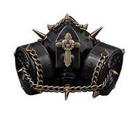 Steampunk Spike Punk Goth Gas Mask Men/Women Cosplay Costume Masquerade Mask