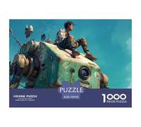 Steampunk Style 1000 Pieces for Adults Jigsaw Puzzles Educational Game Challenge Toy Future Family Puzzle Game Birthday Gifts Beautiful Decoration Puzzle70x50cm/1000pcs