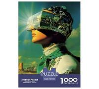 Steampunk Style 1000 Pieces for Adults Jigsaw Puzzles Educational Games Future Challenge High Difficulty Beautiful Decoration Puzzle70x50cm/1000pcs