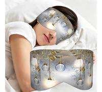 Steampunk Style Brass Fastening, Sleep Mask for Home Travel, Full Eye Covers Light Blocking Eye Mask Sleep Eye and Ear Muffs