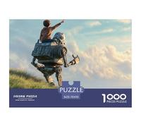 Steampunk Style Jigsaw Puzzles for Adults 1000 Educational Game Challenge Toy Future Challenge High Difficulty Beautiful Decoration Puzzle70x50cm/1000pcs