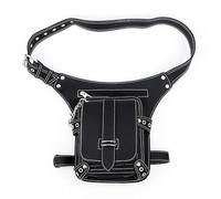 Steampunk Waist Bag - Leg Bag with Adjustable Thigh Strap, Waterproof Holster Motorcycle Bag, Hip Belt Pack, Utility Carry, Steampunk Festival Bag