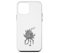 Steampunk Walking Workshop Mechanical Art Case for iPhone 12 mini