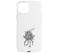 Steampunk Walking Workshop Mechanical Art Case for iPhone 15 Plus