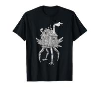 Steampunk Walking Workshop Mechanical Art T-Shirt