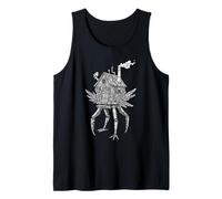 Steampunk Walking Workshop Mechanical Art Tank Top