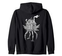 Steampunk Walking Workshop Mechanical Art Zip Hoodie