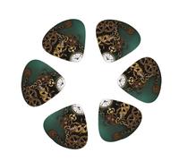 Steampunk Watches Keys and Chains Guitar Pick 12 picks Fashion Personalized Bass Pick Durable Electric Guitar Plectrums Instrument Accessories for Ukulele Electric Guitar Bass