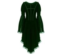 Steampunk Women's Jacket Gothic Clothing Women's Winter Coat Jacket Lapel Rock Renaissance Party Dress Vintage Coats Lace Victorian Palace Klied for Women Carnival Costume Party Cosplay