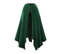 Steampunk Women's Skirts Waist Belt Vintage Medieval Renaissance High Low Gothic Skirt Victorian Outfit Adjustable Ruffles Pirate Corset Costume Halloween Cosplay Party Night Club Dress-Up Accessories