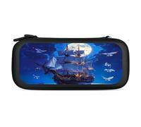 Steamship Moon Carry Case for Switch Carrying Cover Storage Bag Protective Accessories Travel Black-Style