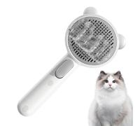 Steamy Brush for Cats - Cat Hair Brush Grooming Comb with Built-in Spray - Comfortable Steamy Pet Comb, Effective Cleaning Supplies for Removing Tangles and Loose Furry