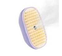 Steamy Brush for Dogs | Type-C Charging Pet Grooming Comb | Rechargeable Cat Steamy Massage Comb for Grooming,for Indoor Outdoor Small Medium Large Kitten Puppy Bunny