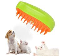 Steamy Cat Brush, 3-in-1 Steam Brush for Cats, Steamy Cat Hair Brush, Cat Steamy Brush, Self-Cleaning Steam Cat Brush, Cat Grooming Brush, Pet Hair Removal Comb for Cat and Dog (B)