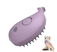 Steamy Cat Brush, 4-in-1 Cat Grooming Brush, with Water Spray, Pet Comb Massage, Shedding, Loose Hair Removal, for Cats and Small Pets, 4.53 x 2.95 x 2.36 Inches
