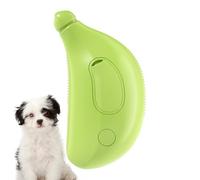 Steamy Cat Hair Brush, Banana-Shaped Electric Pet Spray Comb, ABS and, Flexible Cat Cleaning Brush with Steamer, Cute and Lightweight for Cats and Dogs, Size: 6.5x10cm
