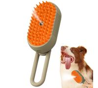 Steamy Pet Brush for Dogs Soft Bristles Detachable Relaxation Time