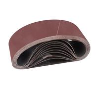 STEBRUAM 10PCS Sanding Belt 65 x 410 mm 320 Grit