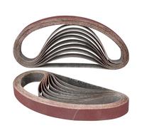 STEBRUAM 12PCS Sanding Belt 20 x 520 mm 150 Grit