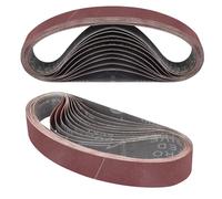 STEBRUAM 12PCS Sanding Belt 30 x 533 mm 150 Grit