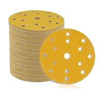 STEBRUAM 150mm Sanding Discs 40-400 Grit Orbital Sander Discs