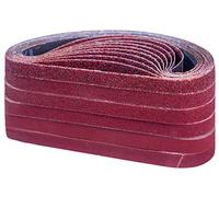 STEBRUAM 15Park Sanding Belts 13x457mm for Black and Decker Belt Sander | Finger belts 80-400 Grit for Air Belt Sander，File Sander 13mm,Powerfile Belts 13x451