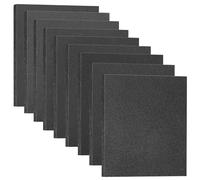 STEBRUAM 18 Sheets Sandpaper 120/180/240/320/400/600/800/1000/2000 Grits Wet and Dry Polishing for Cars Metals Walls Wood Furniture,Sand Paper 9x11 Inch