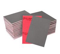 STEBRUAM 24 Pieces Sanding Sponges,1200 Grits,Wet And Dry sand sponge Washable and Reusable,Sand Paper Pack for Metal Wood Wall et Polishing