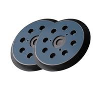 STEBRUAM 2Pack 5 Inch 8 Hole Interface Hard Backing Pad for Orbital Sander