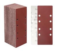 STEBRUAM 30 Pieces Sanding Sheets 93 x 230mm,400 Grits Hook and Loop Sandpaper,Sanding Pads Assorted Fit Sander for Polishing Rust Removal