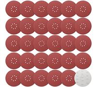 STEBRUAM 30Park 225mm Sanding Discs 400Grit,9 Inch Sandpaper Drywall Pads | 225 Sanding Pads,9In-8 Holes Hook and Loop Sand Paper for Dry Wall Sander,215mm Sand Disc Sheets,Wide Application