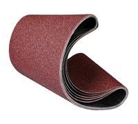 STEBRUAM 5PCS Sanding Belt 200 x 750 mm,40/60/80/120/240 Mixed Grit