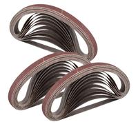 STEBRUAM Sanding Belt 10 x 330 mm,30PCS 100 Grit