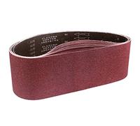 STEBRUAM Sanding Belt 150 x 1220 mm, Sander Belts Set(80/120/150/240/400 Grains)for Belt Sander,for Grinding,Sharpening and Derusting (5 Pieces)