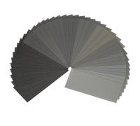 STEBRUAM Sandpaper 120 to 3000 Grit, 42 Sheets Wet and Dry Sand Paper Set