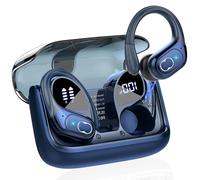 STECEi AI Language Translation Earbuds Real Time, 3-in-1 Translator Earbuds with 6 Translation Modes/164 Language, 75H Bluetooth 5.4 Headphones Translating Device for Travel/Business//Leaning, Blue