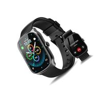 STECEi Smart Watch for Men Women Bluetooth Calls, 1.95" HD Curved Screen Smart Watches with Heart Rate/Sleep Monitor, 110+ Sport Modes Fitness Watch IP68 Waterproof, Smartwatch for Android iOS, Black