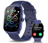 STECEi Smart Watch for Men Women Bluetooth Calls, 1.95" HD Curved Screen Smartwatch with Heart Rate/Sleep Monitor, 110+ Sport Modes, IP68 Waterproof Fitness Watch for Android iOS, Navy blue