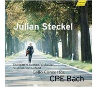 Steckel/Stuttgart/Gutzeit - CPE Bach: Cello Concertos