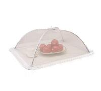 Stecto 50x70cm Large Food cover, Foldable Pop Up Fine Mesh Net Tent Kitchen Food Covers, Prevent Insect Mosquito from Flying in, for Outdoor Picnic Barbecue