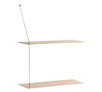Stedge 2.0 shelf Woud Oak white pigmented - 5712800004793