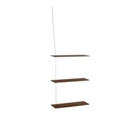 Stedge 3.0 Shelf 60 cm Smoked Oak/Stainless Steel