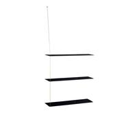 Stedge 3.0 Shelf 80 cm Black Oak/Brass