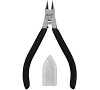 stedi 100 mm model pliers, with sharp, thin blade and blade case, plastic model tools