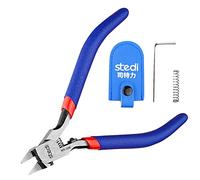 stedi 5-inch Model Nipper, with Ultra-Thin Single-Edge and Blade Case Plastic Model Tools for Gundam Repairing Plastic Model and Fixing, Blue…