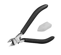 stedi 5-inch Model Nipper, with Ultra-Thin Single-Edge and Blade Case Plastic Model Tools for Gundam Repairing Plastic Model and Fixing, Black